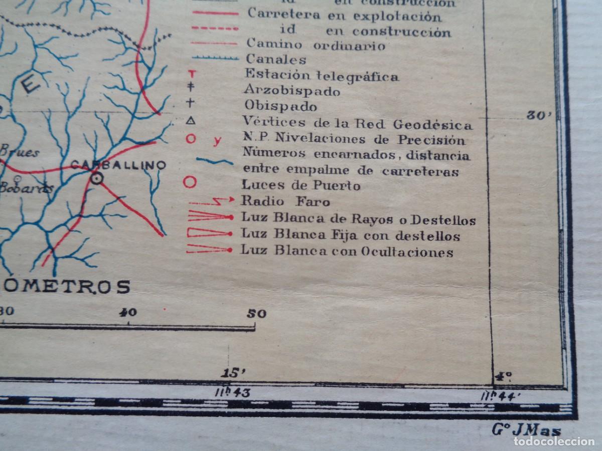 Mapas contempor&aacute;neos: ANTIGUO MAPA DE LA CORU&Ntilde;A - Foto 3