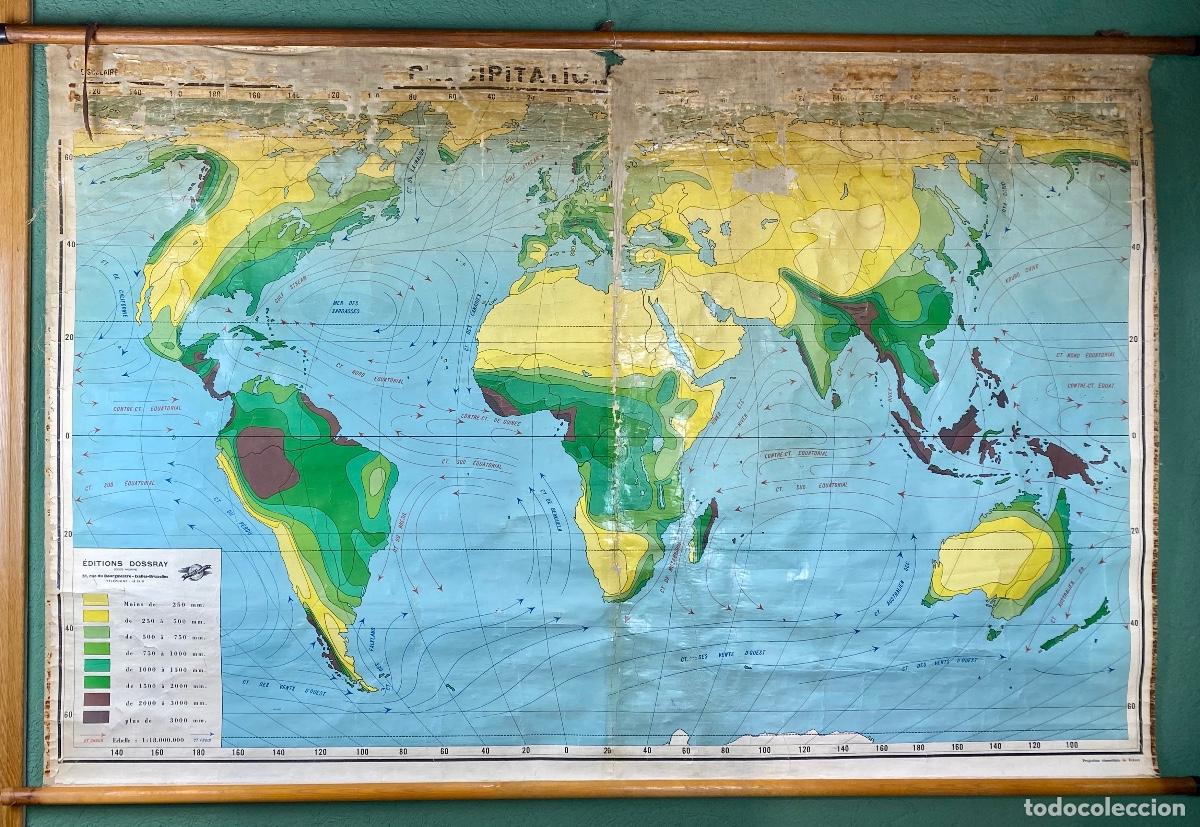 Mapas contempor&aacute;neos: Mapa precipitaciones anuales - Foto 1