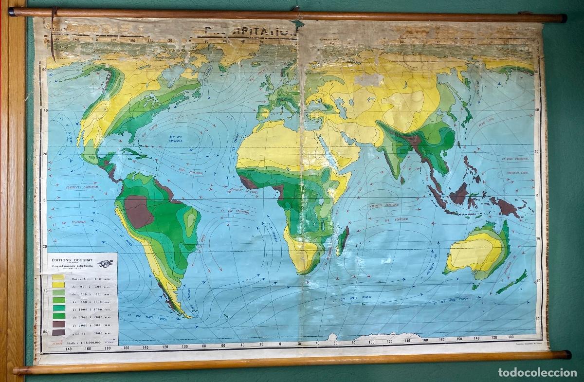 Mapas contempor&aacute;neos: Mapa precipitaciones anuales - Foto 2