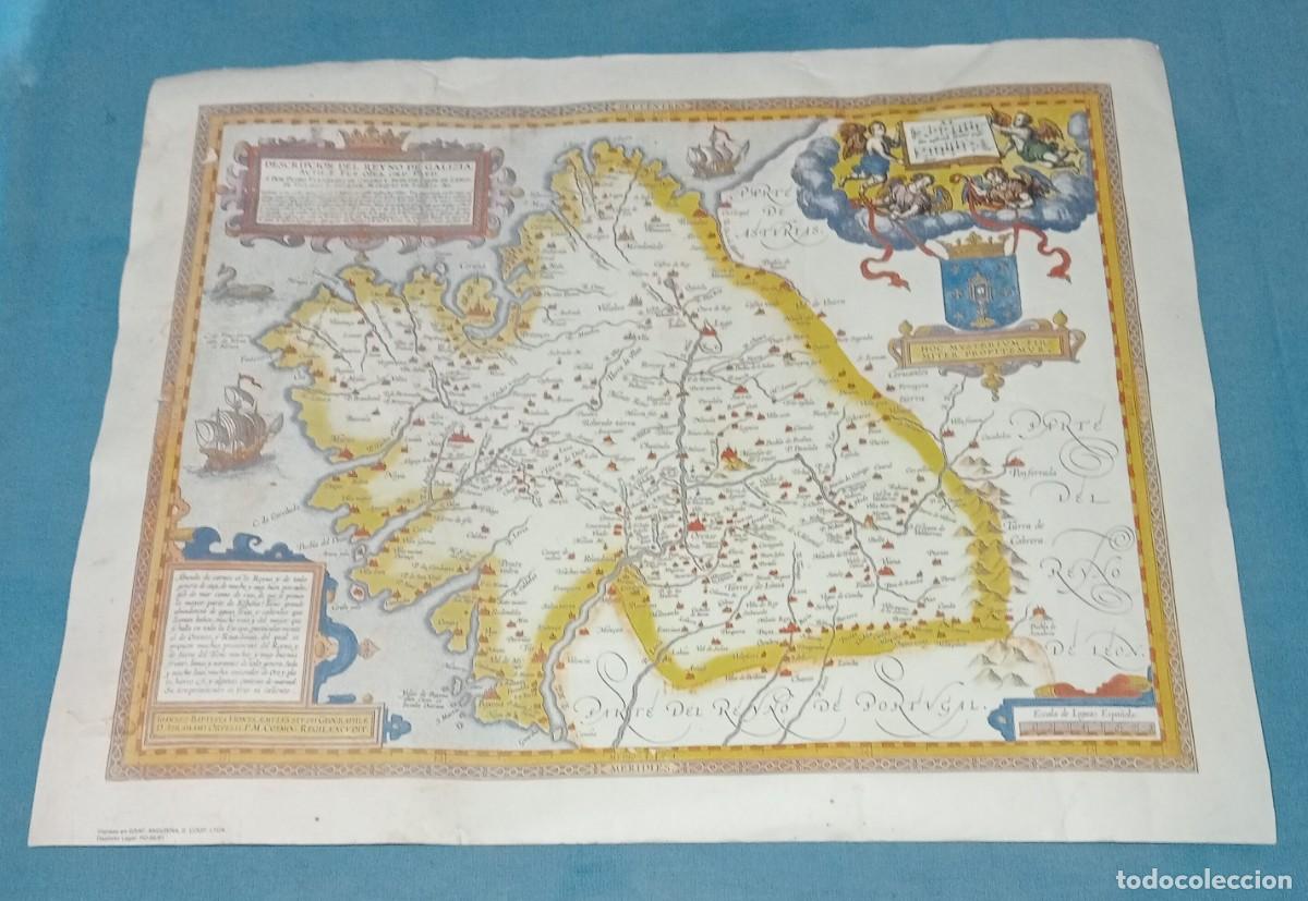 Mapas contempor&aacute;neos: MAPA DE GALICIA - Foto 3
