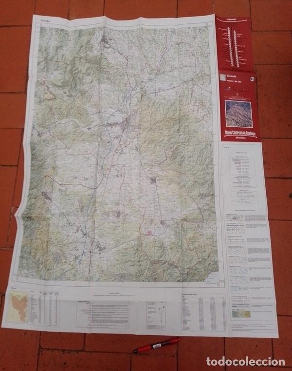 Mapas contempor&aacute;neos: Mapa de El Peri&oacute;dico n&ordm; 20 Mapas Comarcales de Catalu&ntilde;a El Giron&eacute;s - Foto 1