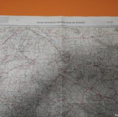 Mapas contemporáneos: MAPA MILITAR TERUEL AÑOS 1943-44. Lote 377528484