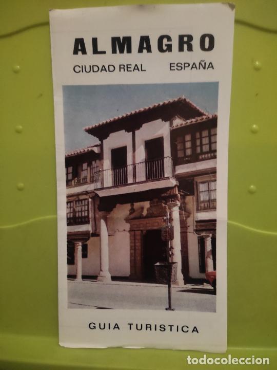 Mappe contemporanee: ALMAGRO 1983 GUIA TURISTICA MAPA TRIPTICO ALMAGRO PAPEL 22,4 X 11,5 CM PAPEL FINO SOBADA