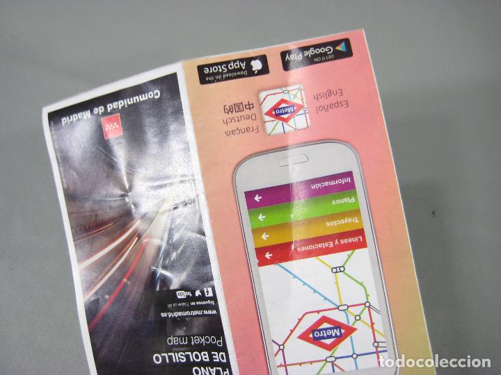 Mapas contempor&aacute;neos: PLANO DE METRO DE MADRID DE MARZO DE 2016 - Foto 4