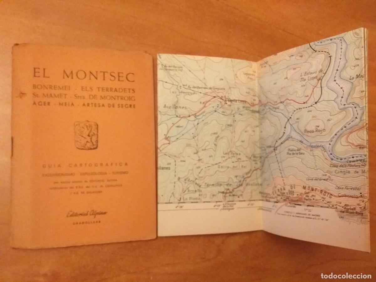 Mapas contempor&aacute;neos: 1971 EL MONTSEC - ARTESA DE SEGRE - MAPA - Foto 1