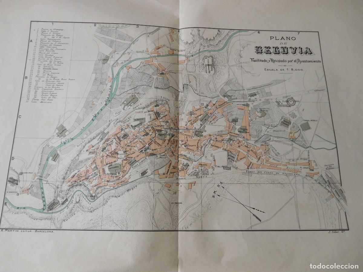Mapas contempor&aacute;neos: Mapa antiguo de Segovia - Foto 1