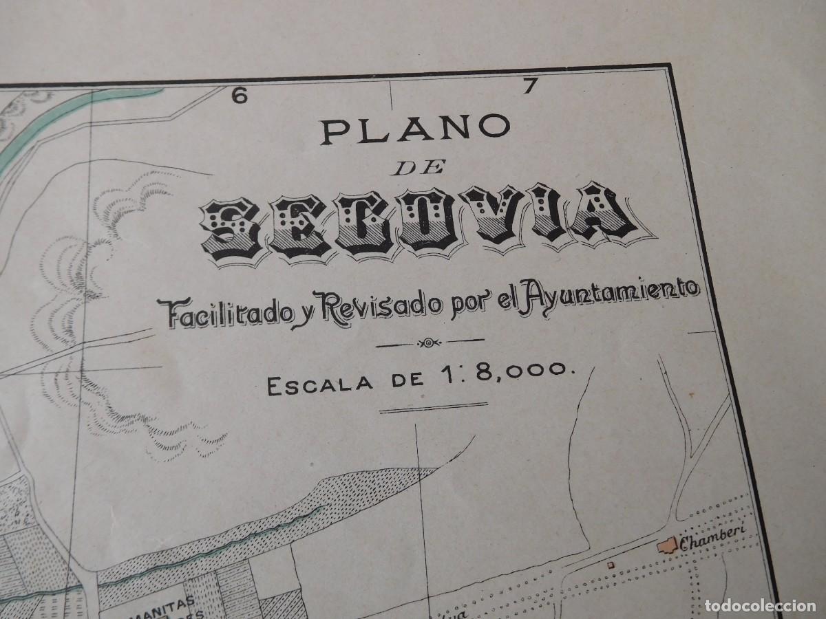 Mapas contempor&aacute;neos: Mapa antiguo de Segovia - Foto 3