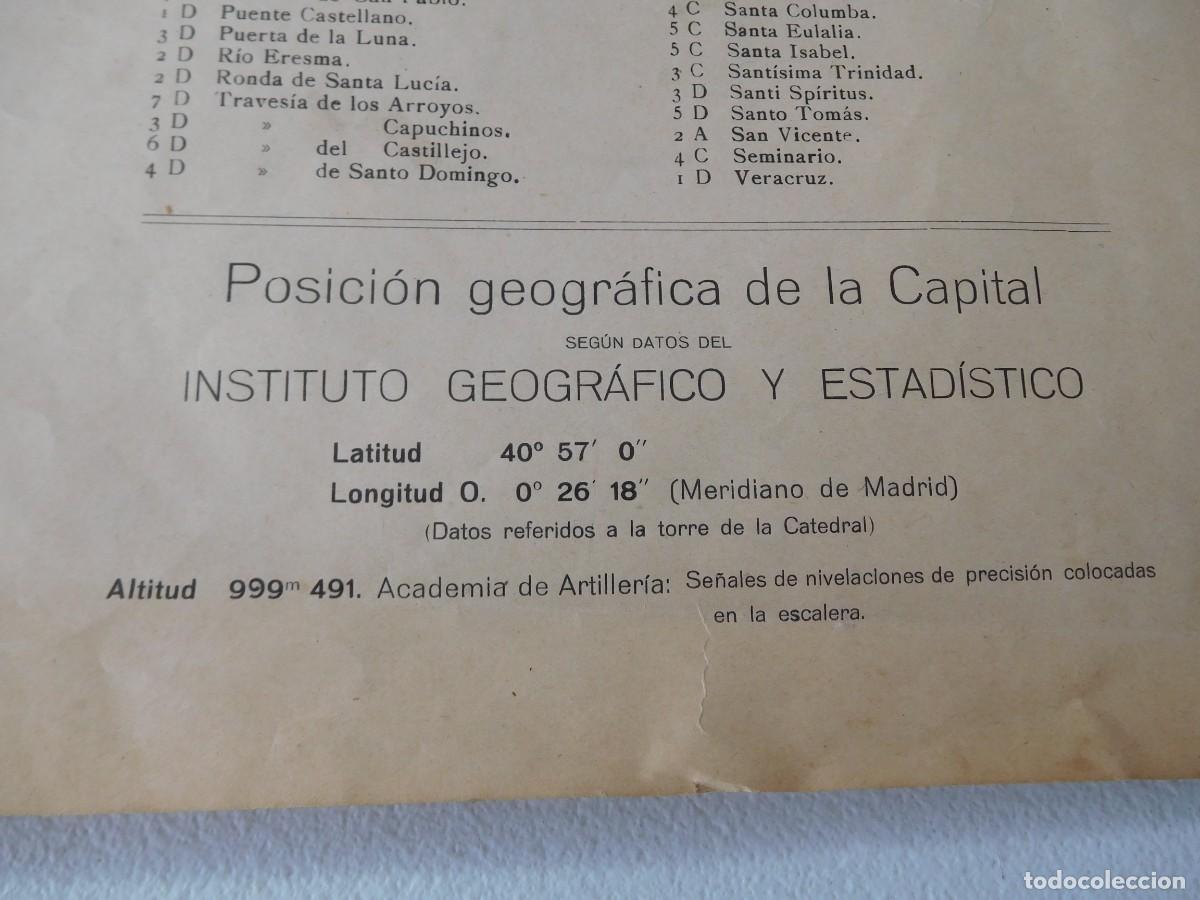 Mapas contempor&aacute;neos: Mapa antiguo de Segovia - Foto 8