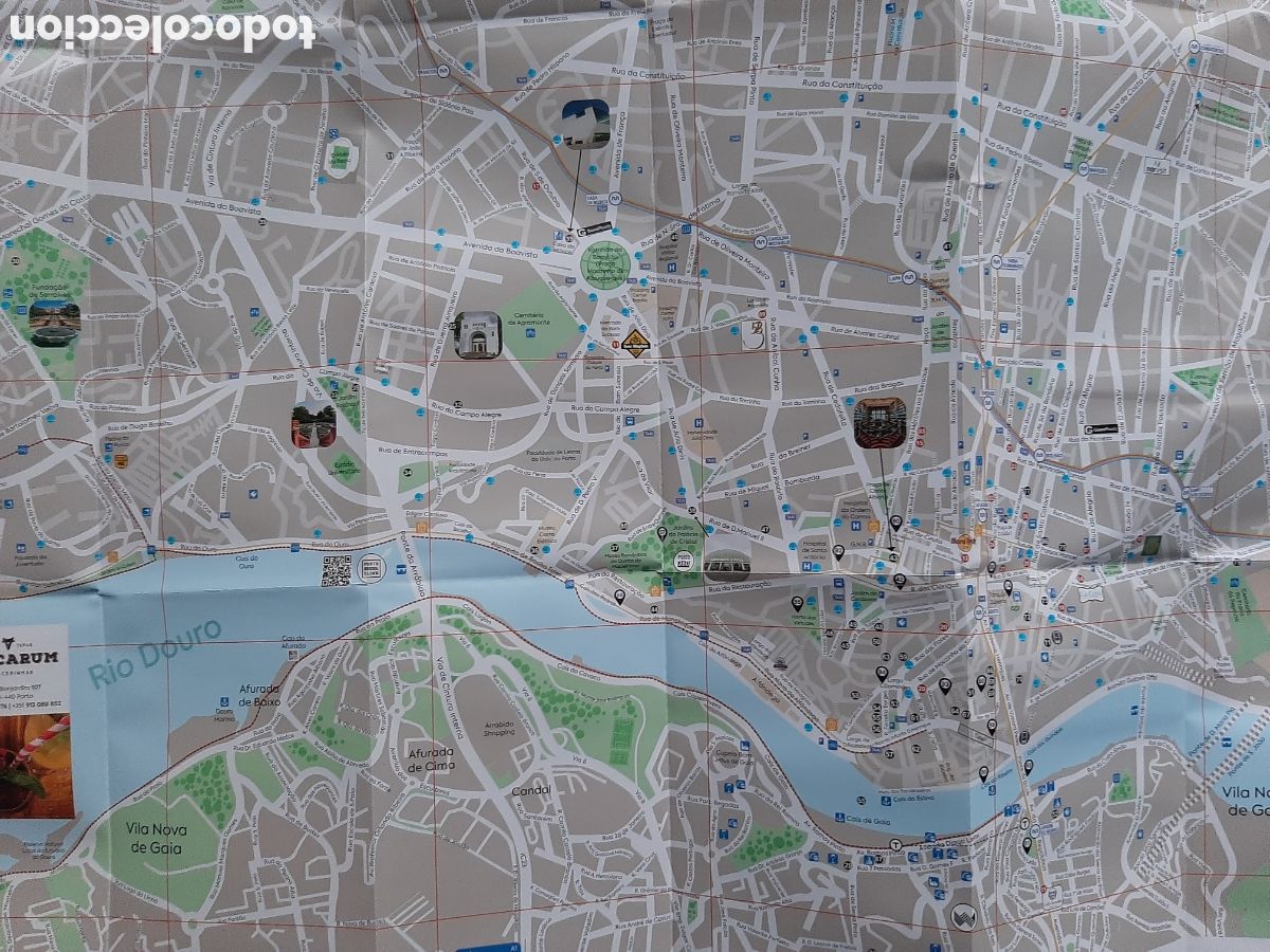 Mapas contempor&aacute;neos: MAPA PORTO - OPORTO - Foto 2