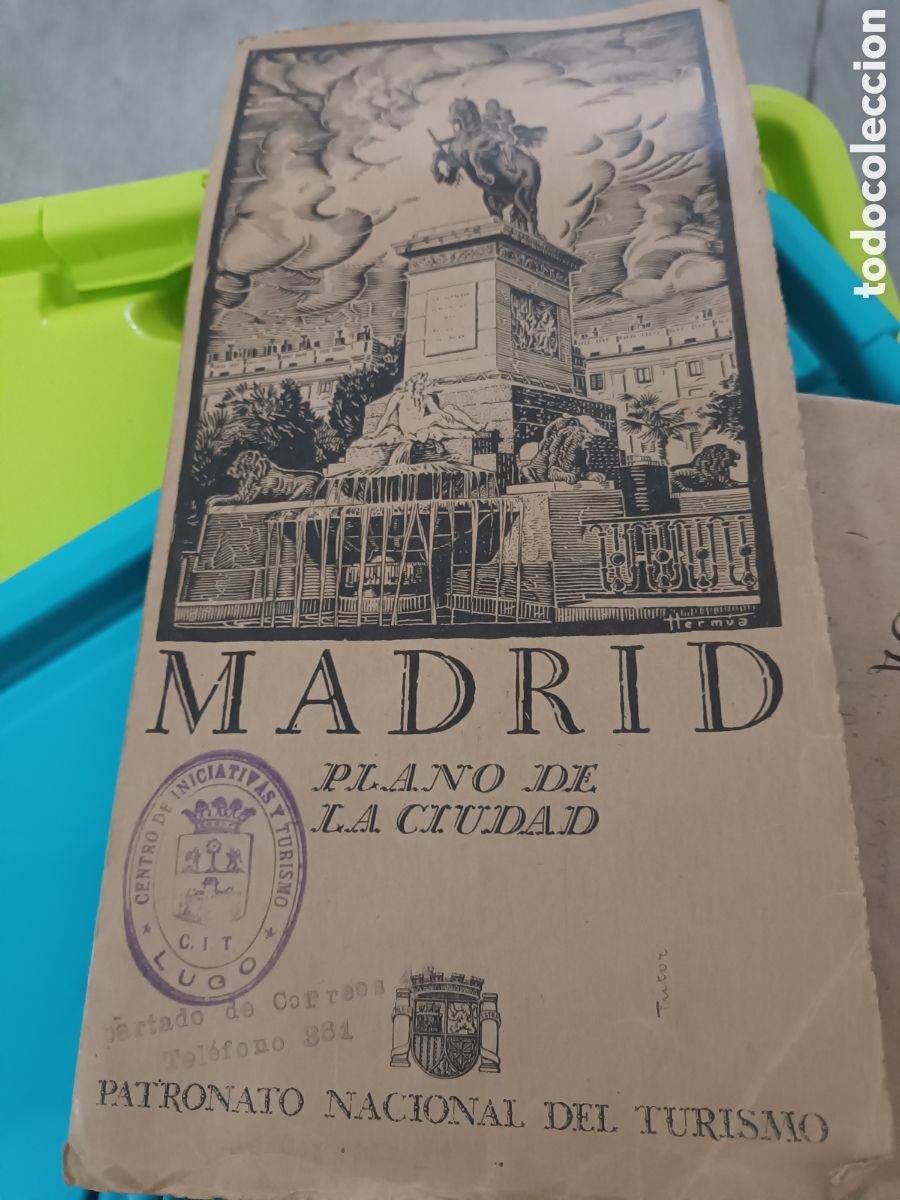 Mapas contempor&aacute;neos: REP&Uacute;BLICA ESPA&Ntilde;OLA. A&Ntilde;OS 30. EDITA PATRONATO TURISMO. VER FOTOS