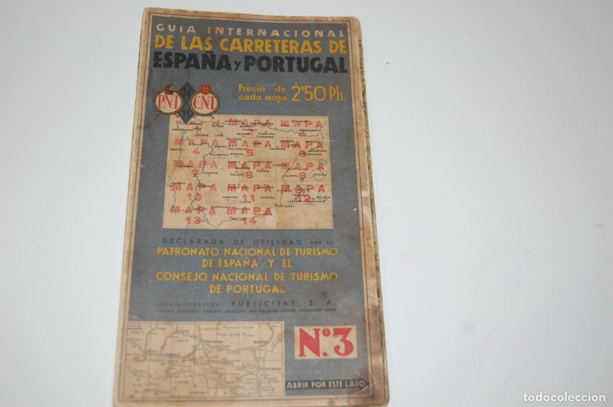 Mapas contempor&acirc;neos: GUIA INTERNACIONAL DE LAS CARRETERAS DE ESPA&Ntilde;A Y PORTUGAL- N&ordm; 3