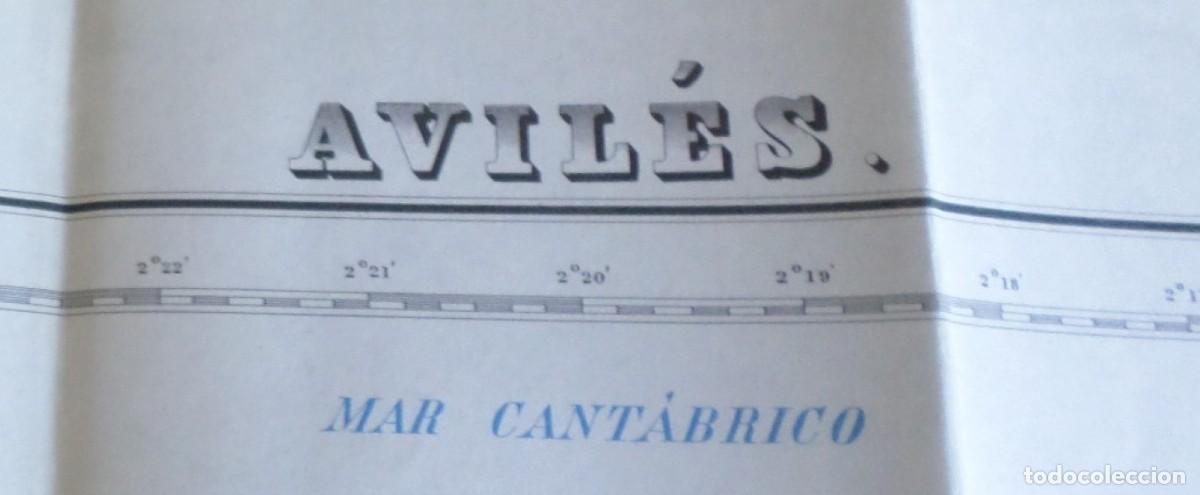 Mapas contempor&aacute;neos: Mapa AVILES - 1&ordf; edici&oacute;n 1941 - Foto 2