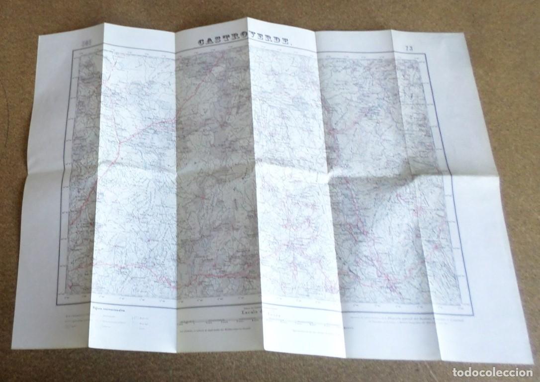Mapas contempor&aacute;neos: Mapa CASTROVERDE -- 1&ordf; edici&oacute;n 1951 - Foto 1