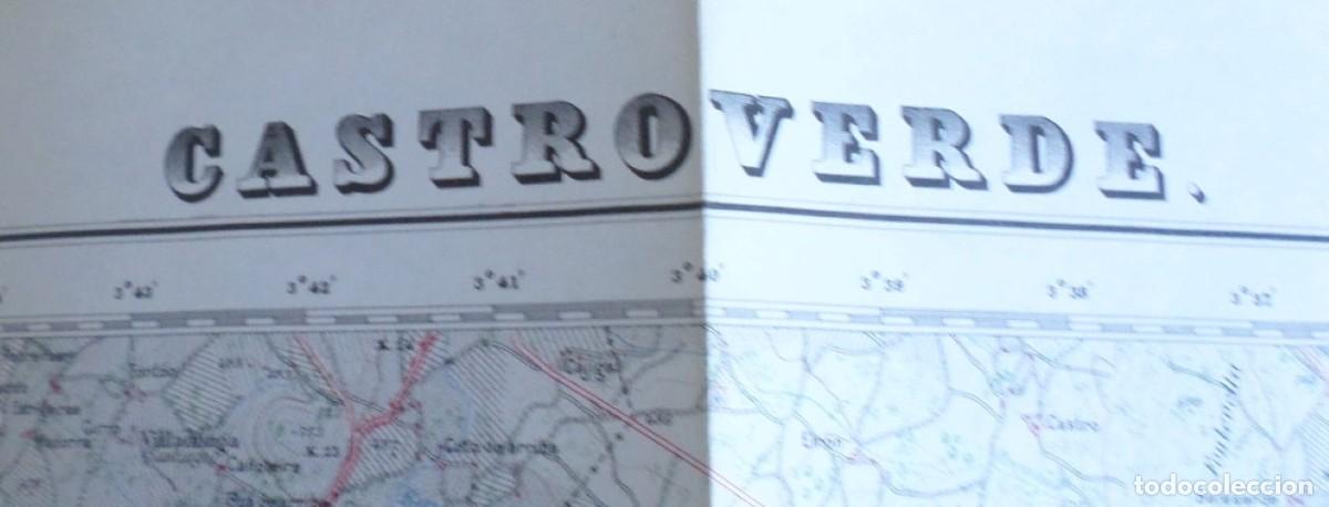 Mapas contempor&aacute;neos: Mapa CASTROVERDE -- 1&ordf; edici&oacute;n 1951 - Foto 2