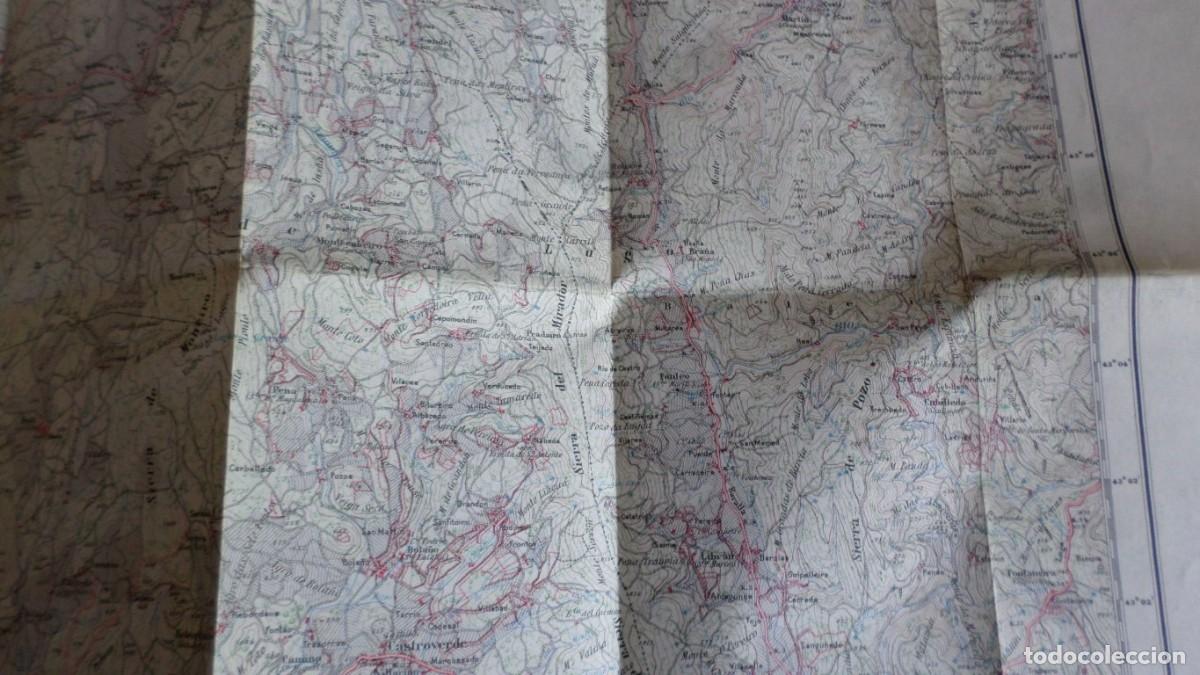 Mapas contempor&aacute;neos: Mapa CASTROVERDE -- 1&ordf; edici&oacute;n 1951 - Foto 5