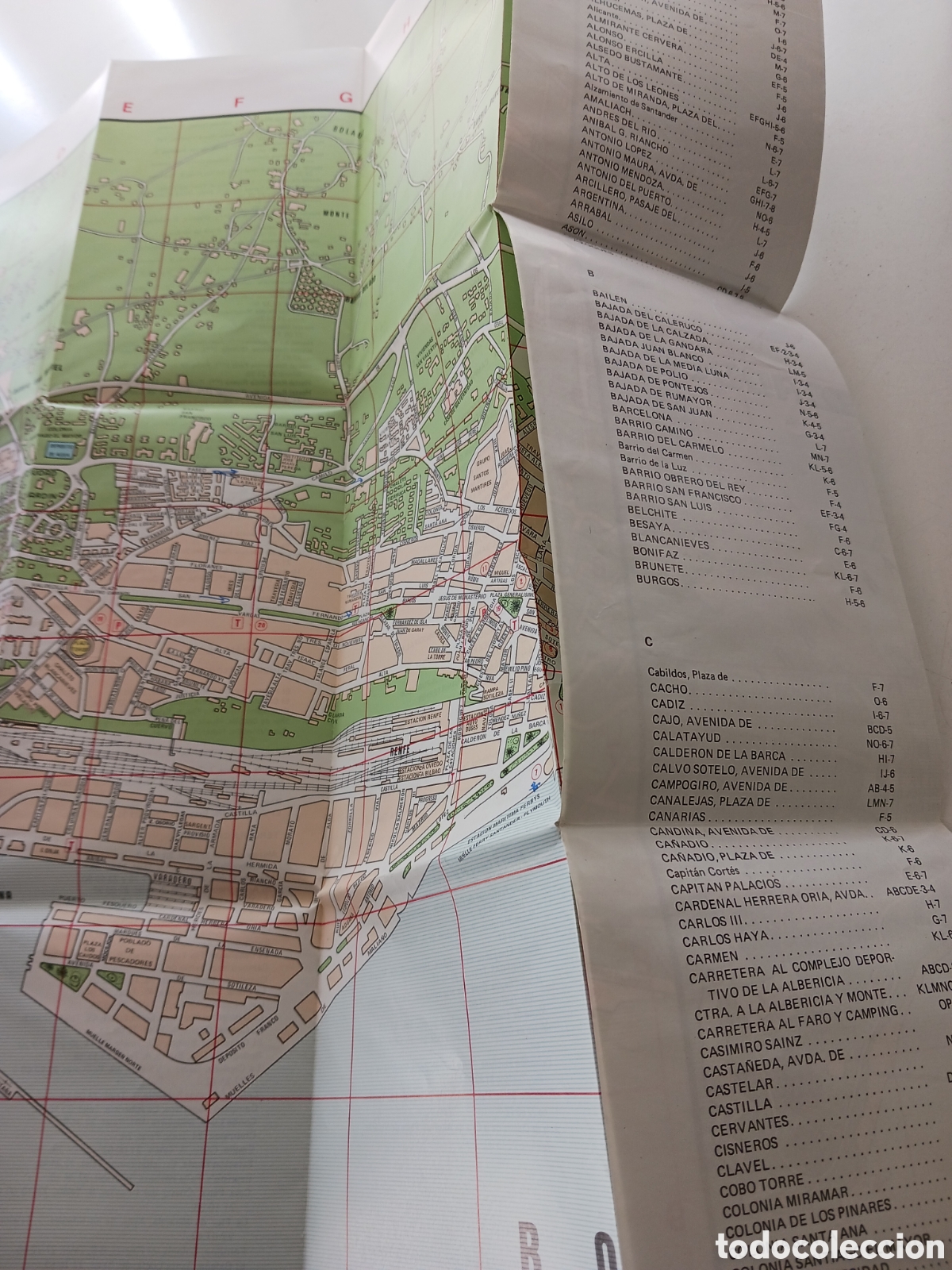 Mapas contempor&aacute;neos: Plano gu&iacute;a de Santander, sin fecha - Foto 2