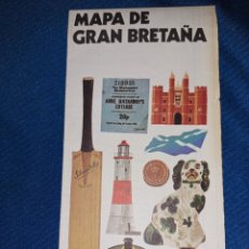 Mapas contemporáneos: MAPA DE GRAN BRETAÑA N°7 BTA 1974