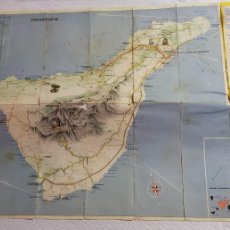 Mapas contemporáneos: MAPA FIRESTONE - HISPANIA - TENERIFE - 1970