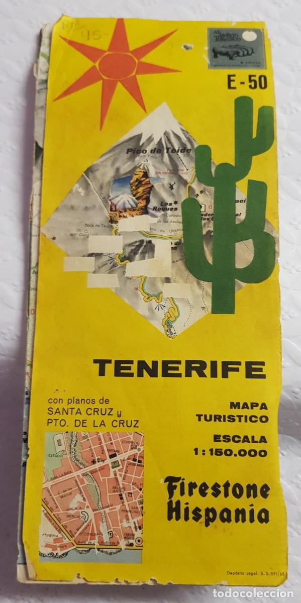 Mapas contempor&aacute;neos: Mapa Firestone - Hispania - Tenerife - 1970 - Foto 7