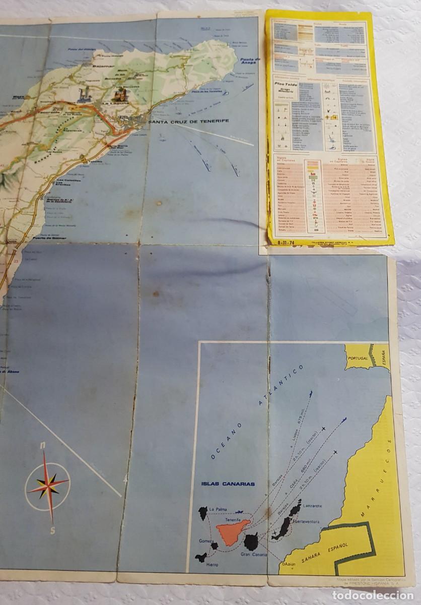 Mapas contempor&aacute;neos: Mapa Firestone - Hispania - Tenerife - 1970 - Foto 8
