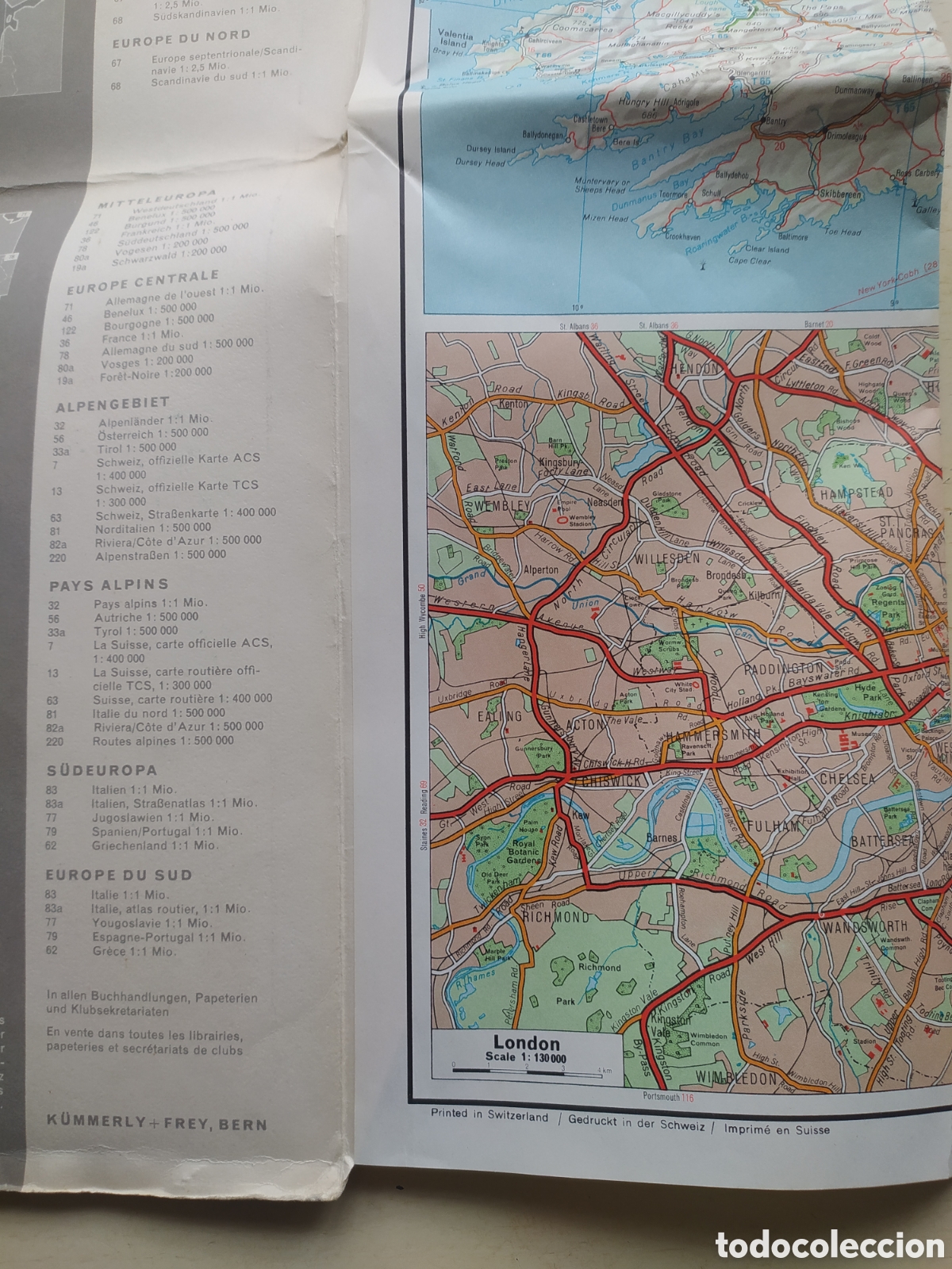 Mapas contempor&aacute;neos: Antiguo Mapa Carreteras - Foto 2
