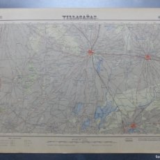 Mapas contemporáneos: VILLACAÑAS, TOLEDO, MAPA AÑO 1955, DIRECCION GENERAL INSTIT. GEOGRAFICO Y CATASTRAL