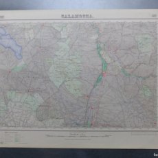 Mapas contemporáneos: CALAMOCHA, TERUEL, MAPA AÑOS 1960, DIRECCION GENERAL INSTIT. GEOGRAFICO Y CATASTRAL