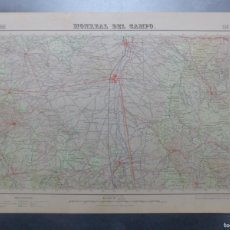 Mapas contemporáneos: MONREAL DEL CAMPO, TERUEL, MAPA AÑOS 1960, DIRECCION GENERAL INSTIT. GEOGRAFICO Y CATASTRAL