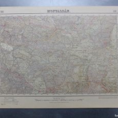 Mapas contemporáneos: MONTALBAN, TERUEL, MAPA AÑOS 1960, DIRECCION GENERAL INSTIT. GEOGRAFICO Y CATASTRAL