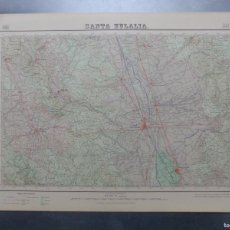 Mapas contemporáneos: SANTA EULALIA, TERUEL, MAPA AÑOS 1960, DIRECCION GENERAL INSTIT. GEOGRAFICO Y CATASTRAL