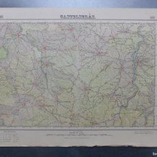 Mapas contemporáneos: CASTELSERAS, TERUEL, MAPA AÑOS 1960, DIRECCION GENERAL INSTIT. GEOGRAFICO Y CATASTRAL