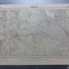 Mapas contemporáneos: CELLA, TERUEL, MAPA AÑOS 1960, DIRECCION GENERAL INSTIT. GEOGRAFICO Y CATASTRAL