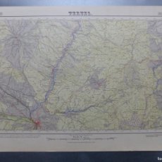 Mapas contemporáneos: TERUEL, MAPA AÑOS 1960, DIRECCION GENERAL INSTIT. GEOGRAFICO Y CATASTRAL