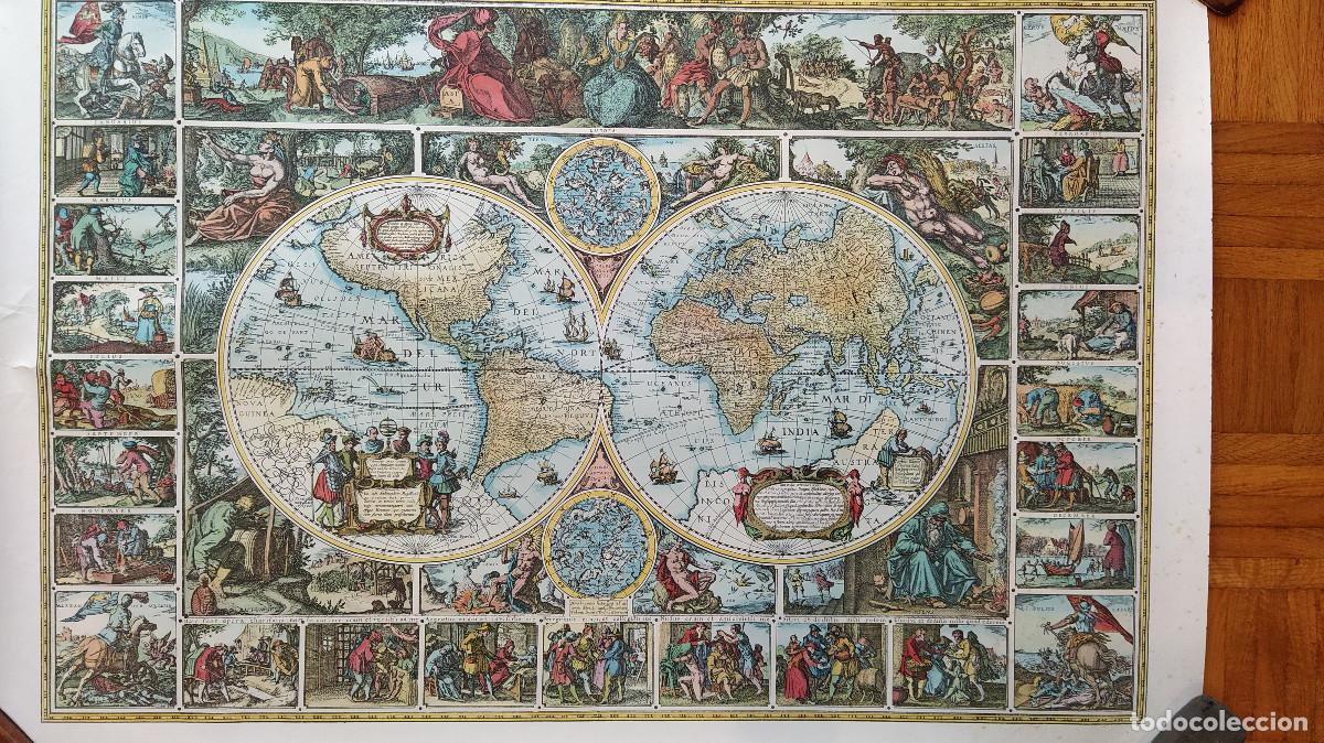 Mapas contempor&aacute;neos: Mapa Mundi 98x67 - Foto 2