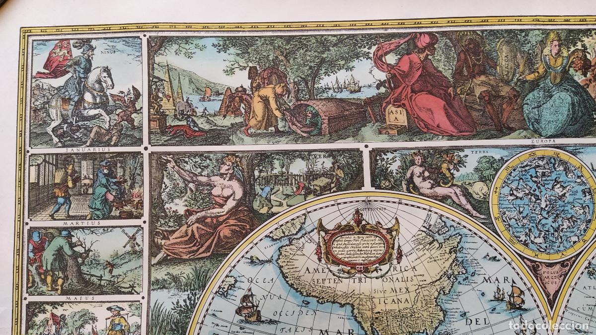 Mapas contempor&aacute;neos: Mapa Mundi 98x67 - Foto 3