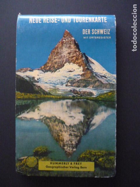 Mapas contempor&aacute;neos: SUIZA MAPA DE CARRETERAS K&Uuml;MMERLY & FREY - Foto 1