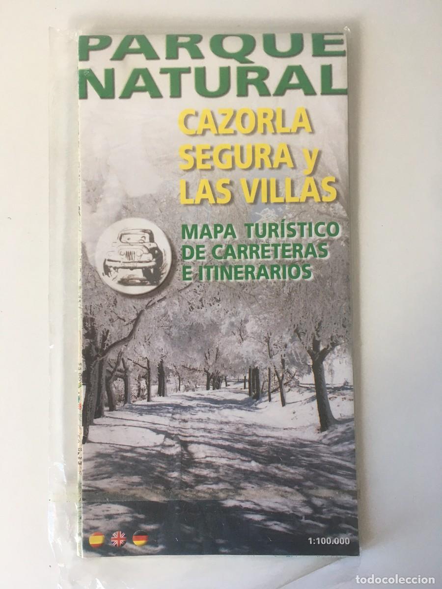 Mapas contempor&aacute;neos: MAPA TUR&Iacute;STICO: CAZORLA, SEGURA Y LAS VILLAS. PARQUE NATURAL. - Editorial Olivo - Escala 1:100.000