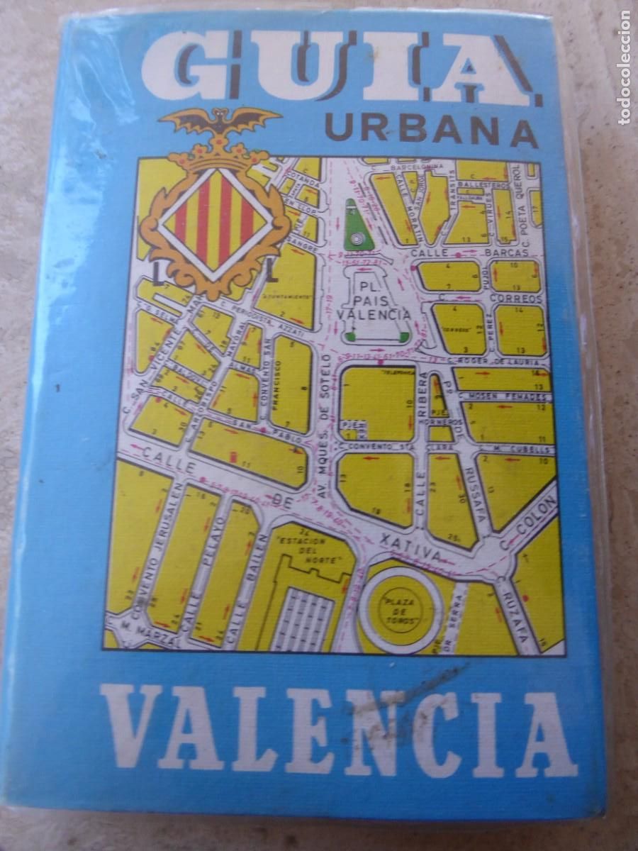 Mapas contempor&aacute;neos: GU&Iacute;A URBANA. VALENCIA.