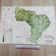 Mapas contemporáneos: ⚜️ A0102. RARO CON NOTAS DE EDICIÓN. MAPA TELSTAR DE VALL D'ARAN PALLARS SOBIRÁ