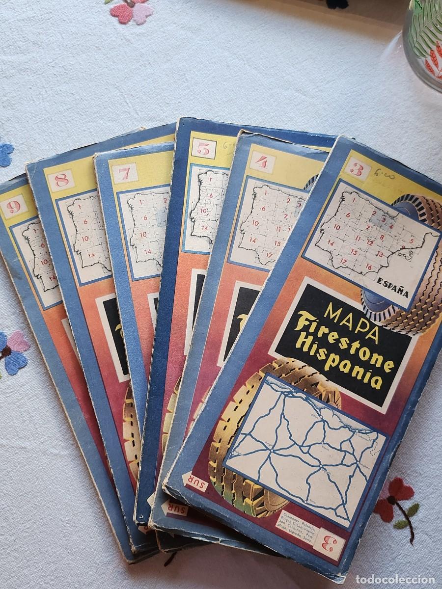 Mapas contempor&aacute;neos: 6 MAPAS FIRESTONE HISPANIA - 1941 - Foto 1