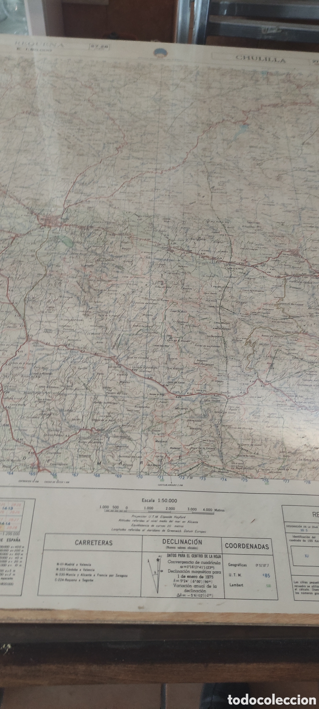 Mapas contempor&aacute;neos: ANTIGUO MAPA TOPOGR&Aacute;FICO - Foto 4