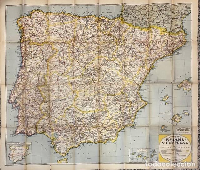 mapa mundi. españa y portugal. principios del s - Comprar Mapas  contemporâneos no todocoleccion