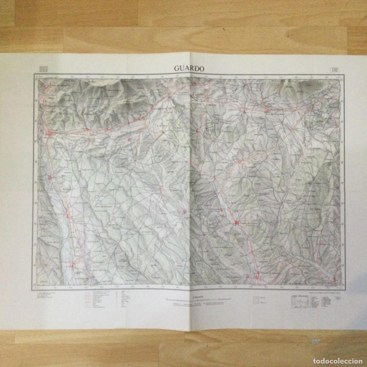 Mapas contempor&aacute;neos: Mapa Topogr&aacute;fico GUARDO. 70x50 cms. NUEVO - Foto 1