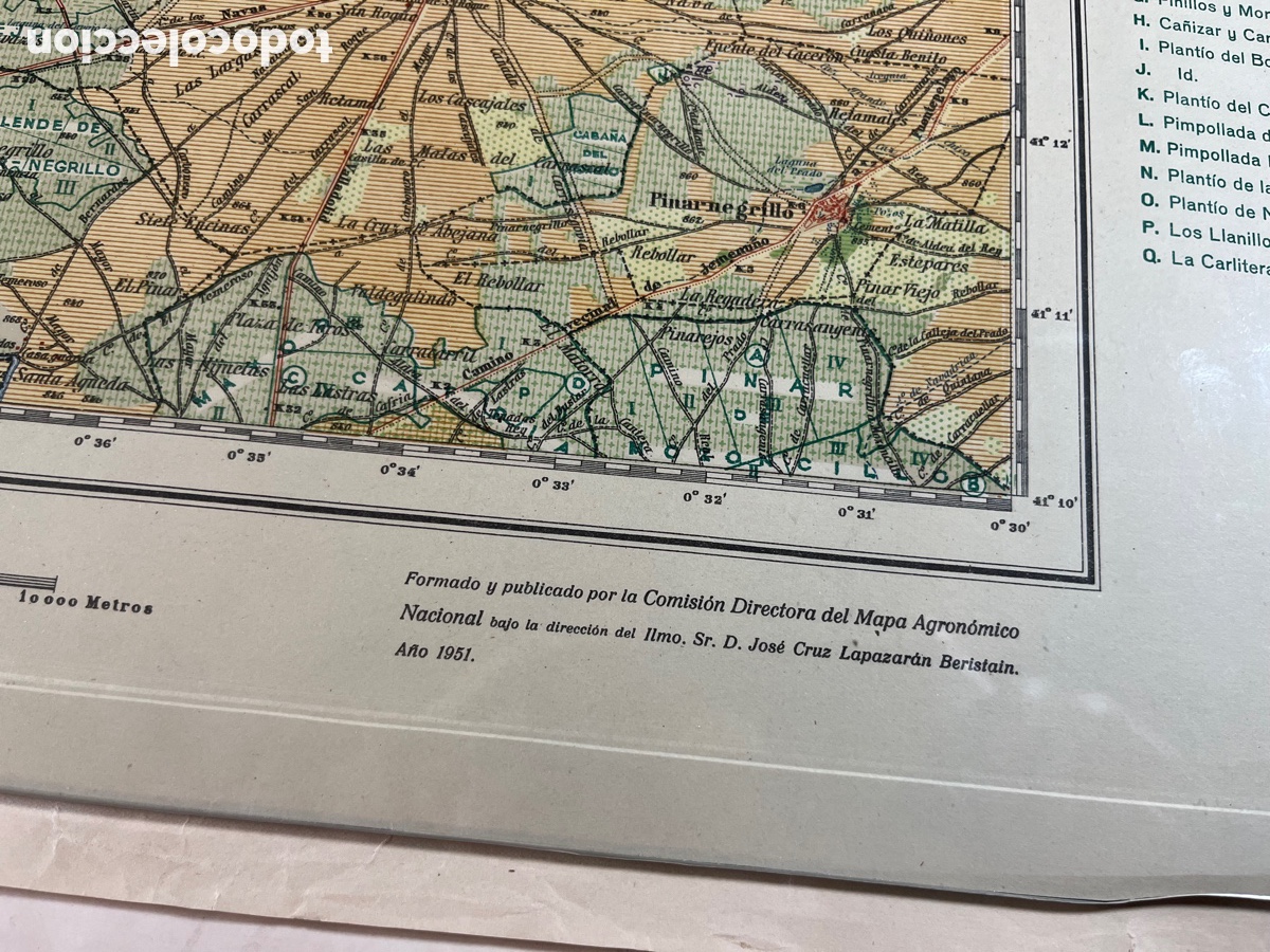 Mapas contempor&aacute;neos: 4 MAPAS AGRON&Oacute;MICO NACIONAL DE ESPA&Ntilde;A - Foto 9