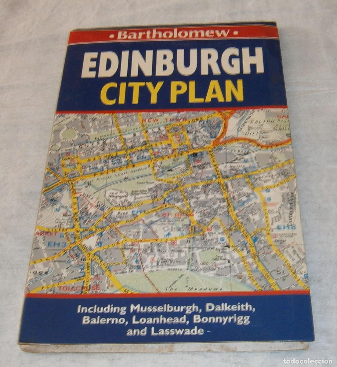 Mapas contempor&aacute;neos: mapa de Edinburgo - Foto 1