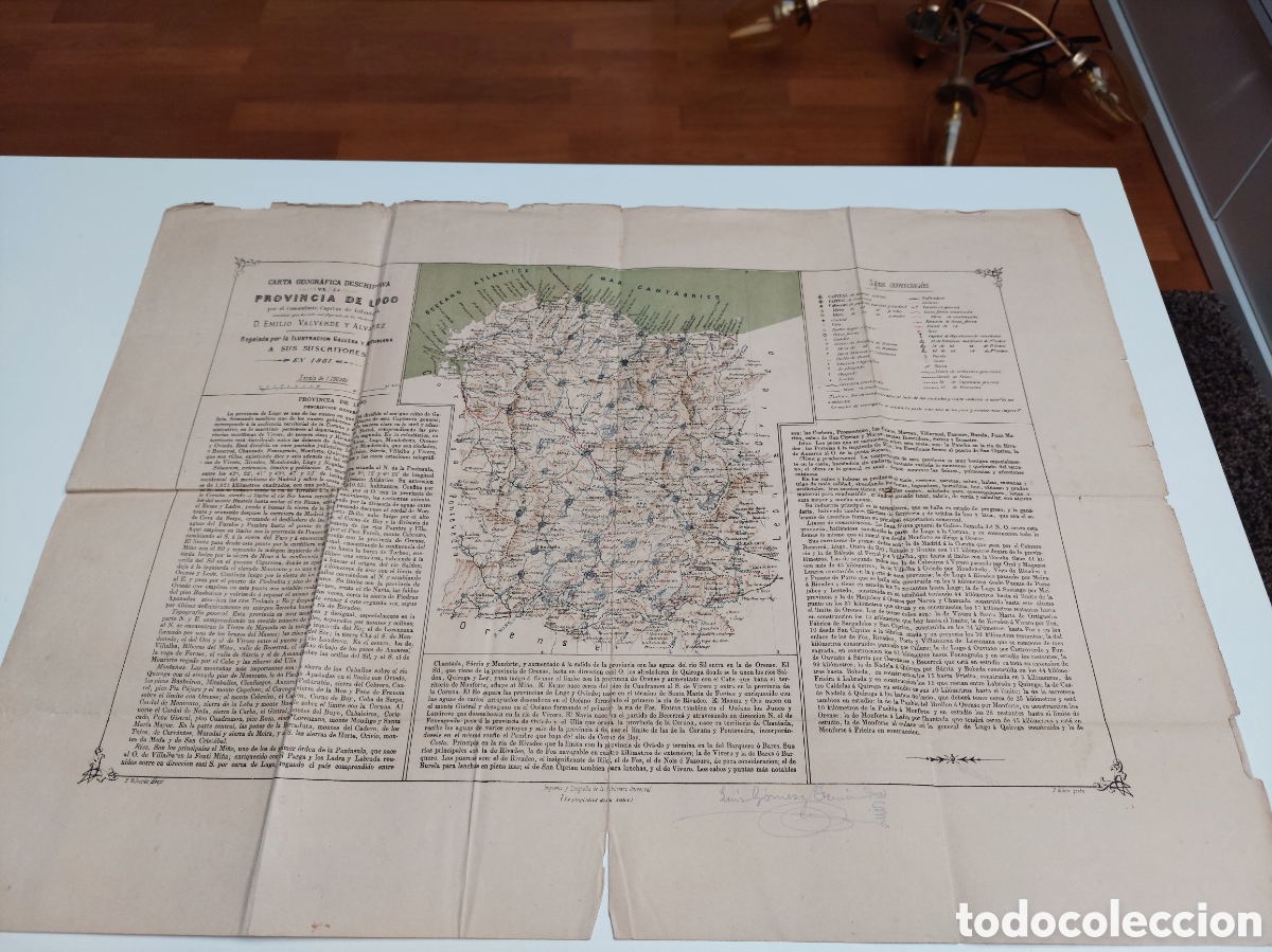 Mapas contempor&aacute;neos: Carta Geogr&aacute;fica. - Foto 1