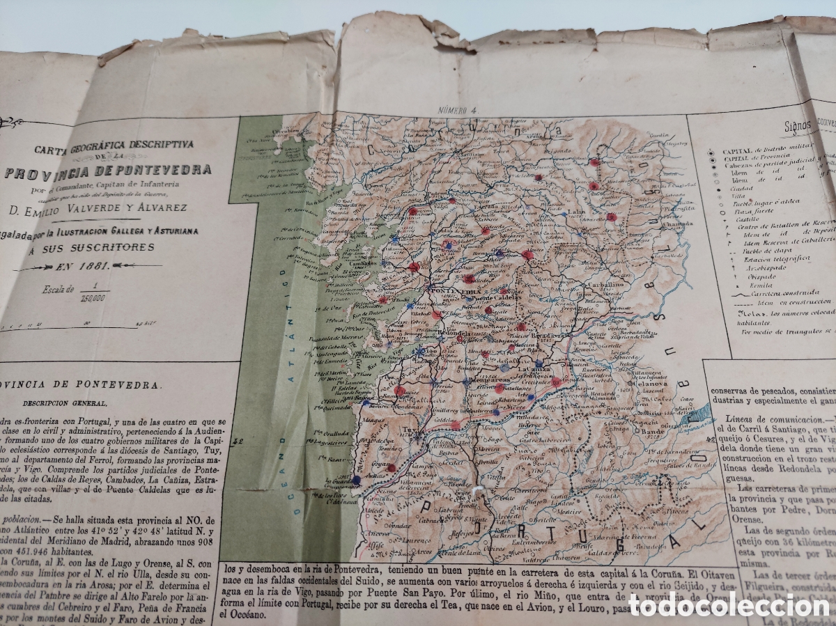 Mapas contempor&aacute;neos: Carta Geogr&aacute;fica. - Foto 1