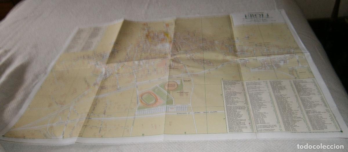 Mapas contempor&aacute;neos: mapa plano de la ciudad de EBOLI - Foto 2