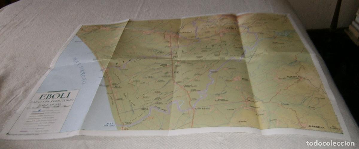 Mapas contempor&aacute;neos: mapa plano de la ciudad de EBOLI - Foto 1