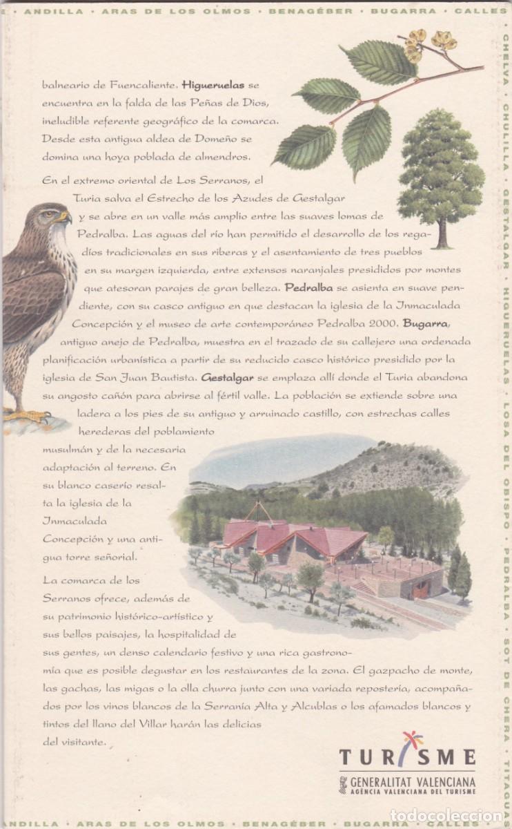 Mapas contempor&aacute;neos: Mapa Comunidad Valenciana Los Serranos. - Foto 2
